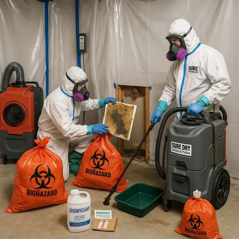 Contaminated Water Handling Protocols process in Johnson City, TX