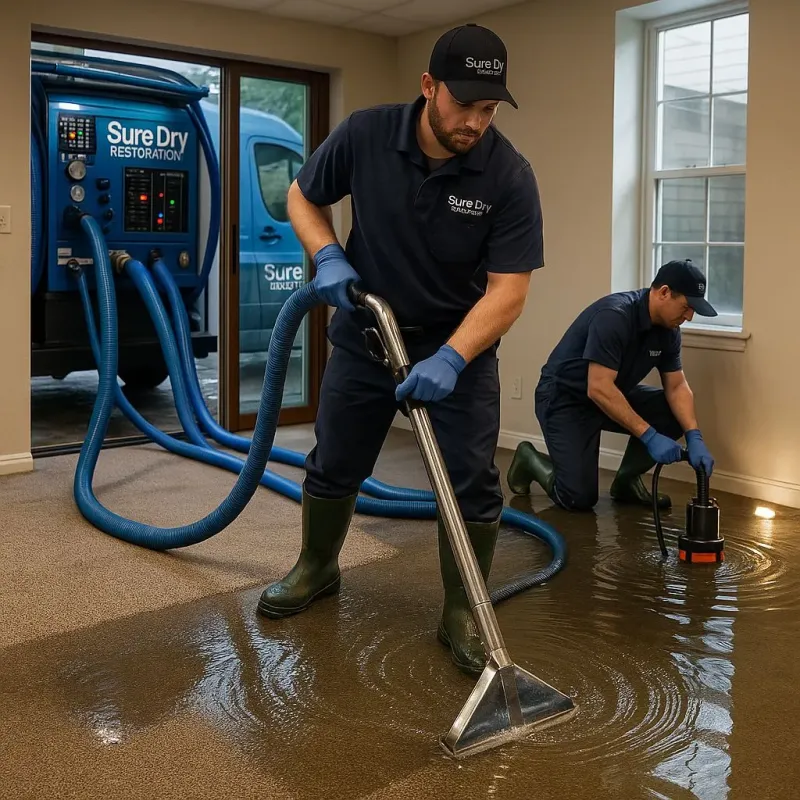Water Extraction and Removal process in Johnson City, TX